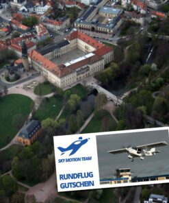Gutschein Rundflug Gera - Jena - Weimar