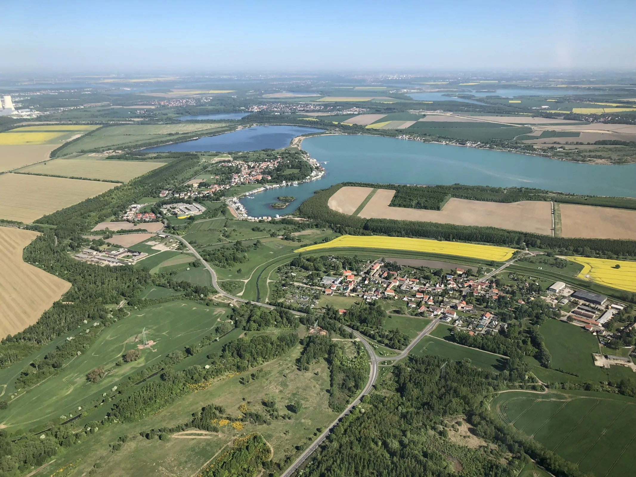 Leipziger Neuseenland: Hainer See und Kahnsdorf