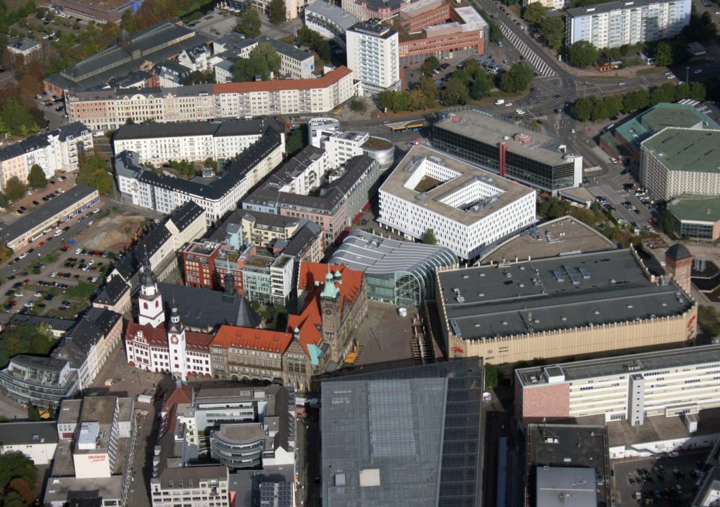 Altes und Neues Rathaus Chemnitz