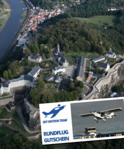 Gutschein Rundflug Erzgebirge, Sächsische Schweiz und Dresden