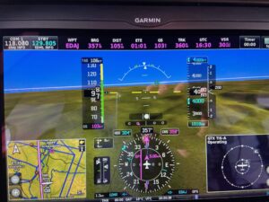 Tecnam P92 Echo MkII - Garmin G3X Display